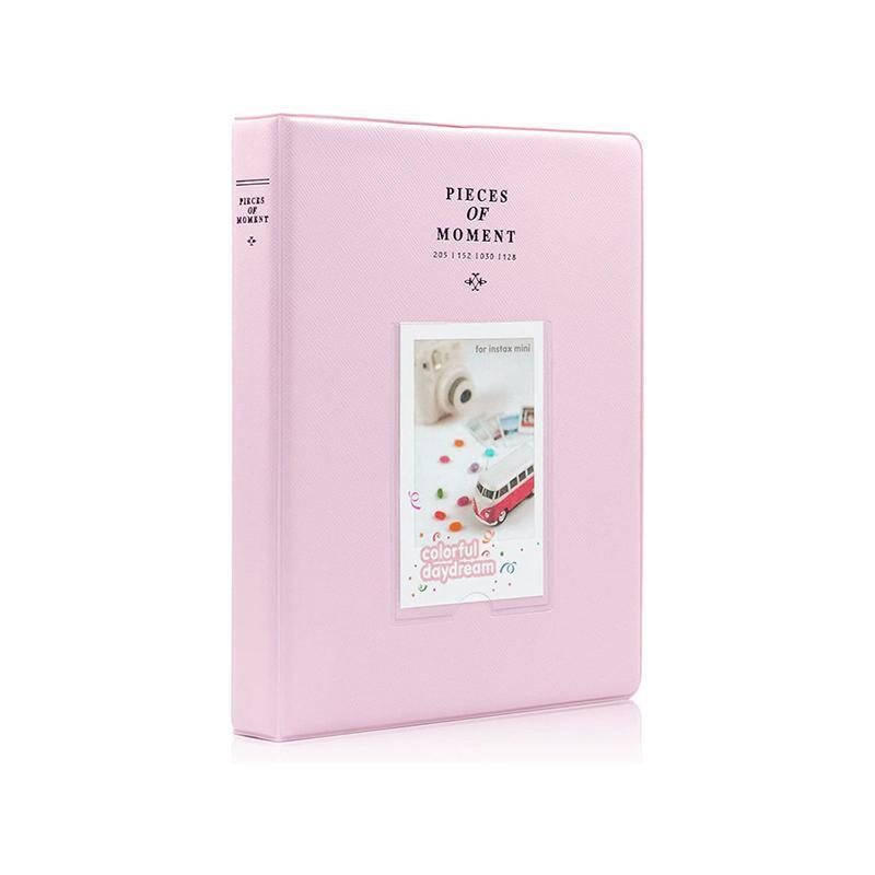 128 Pockets Album Case Storage For Polaroid Photo FujiFilm Camera Film - Royal Blue