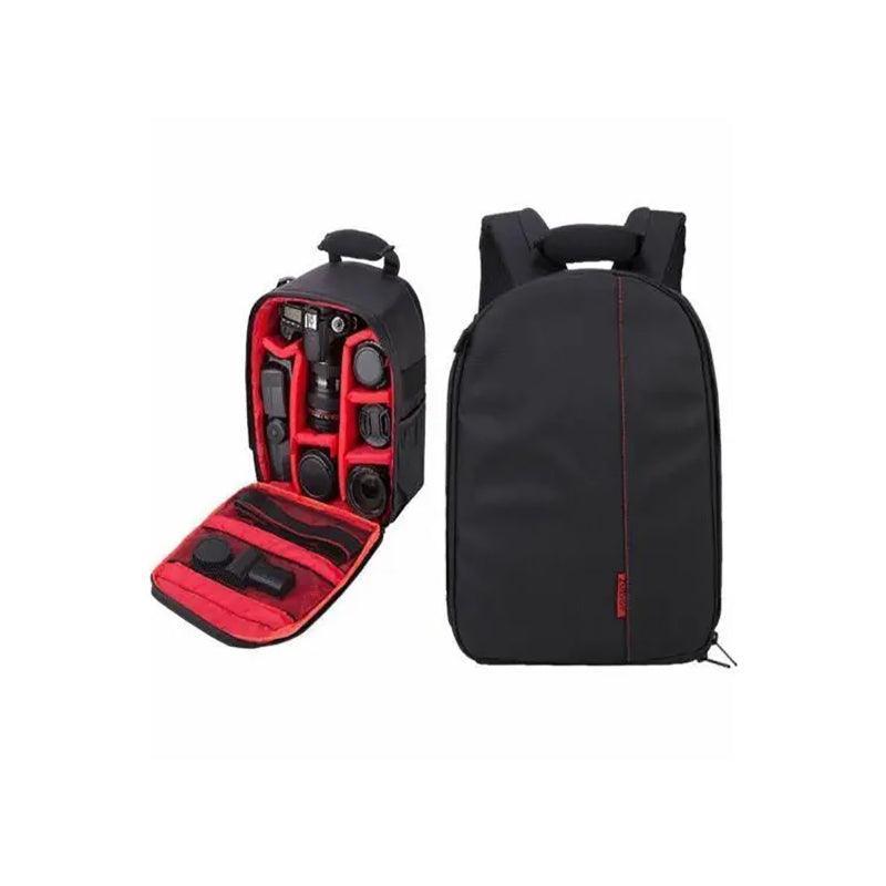 Waterproof DSLR Camera Backpack Multi Functional Rucksack for Canon Nikon Sony - Orange