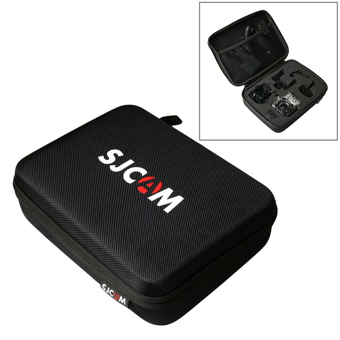 Shockproof Camera Bag For Sjcam And Selfie Stick - Portable 22X16X6Cm