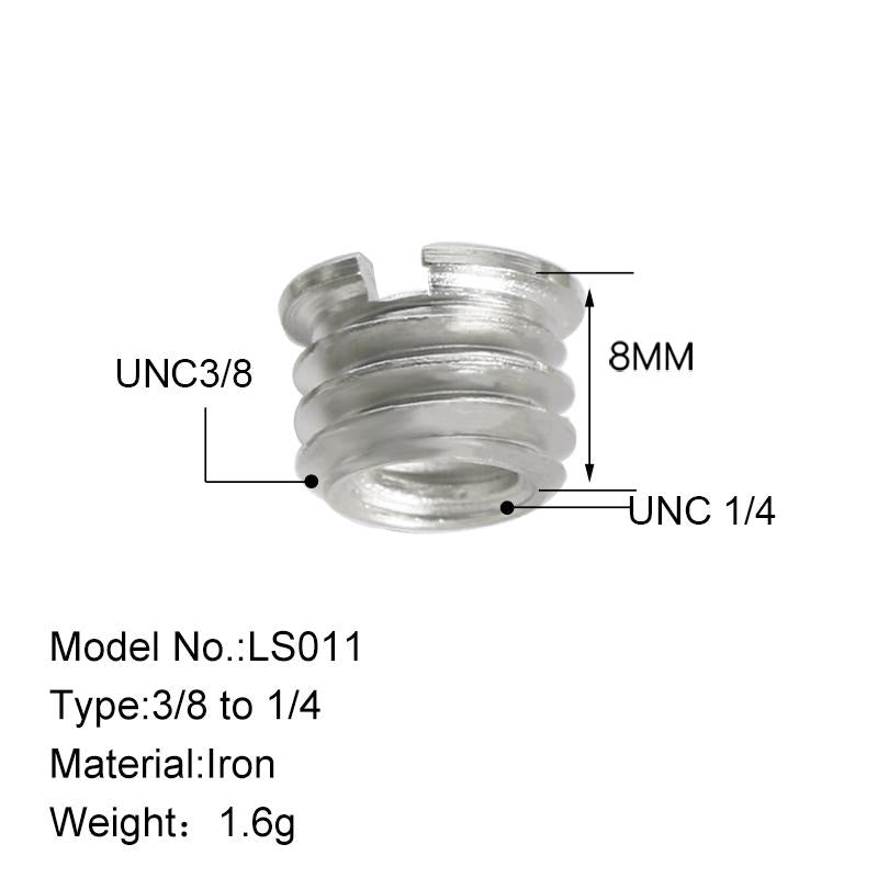 Camera Screw Conversion Set - 1 / 4 To 3 / 8 - 2 Pieces