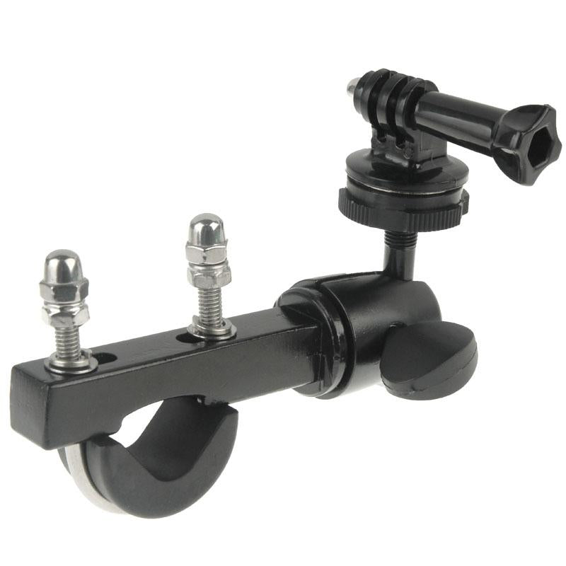 Universal Bike Mount For Action Cameras With Tripod Adapter