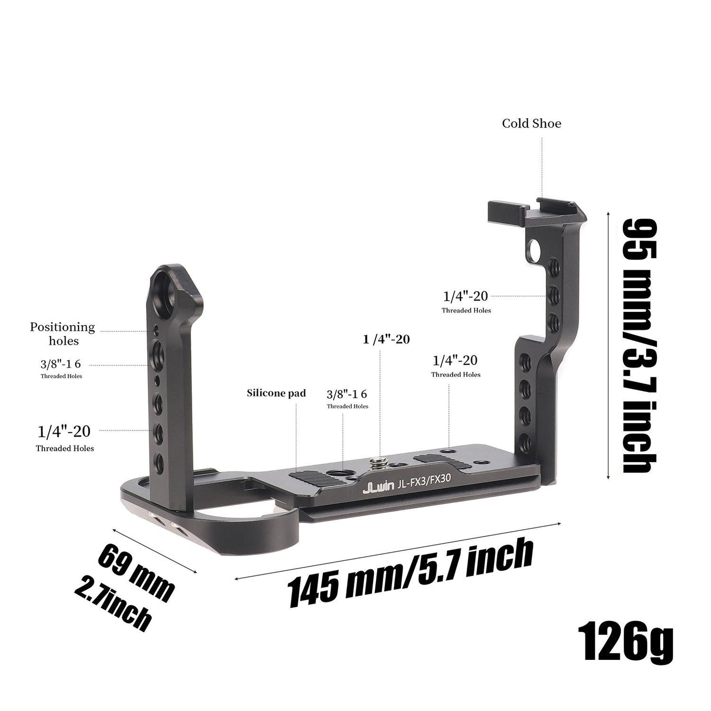 Sony Fx30 / Fx3 Camera Protection Cage Stabilizer Rig - Rabbit Cage