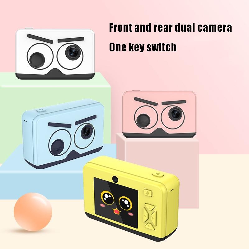 Mini Slr Camera For Kids With Dual-Lens And Auto Focus