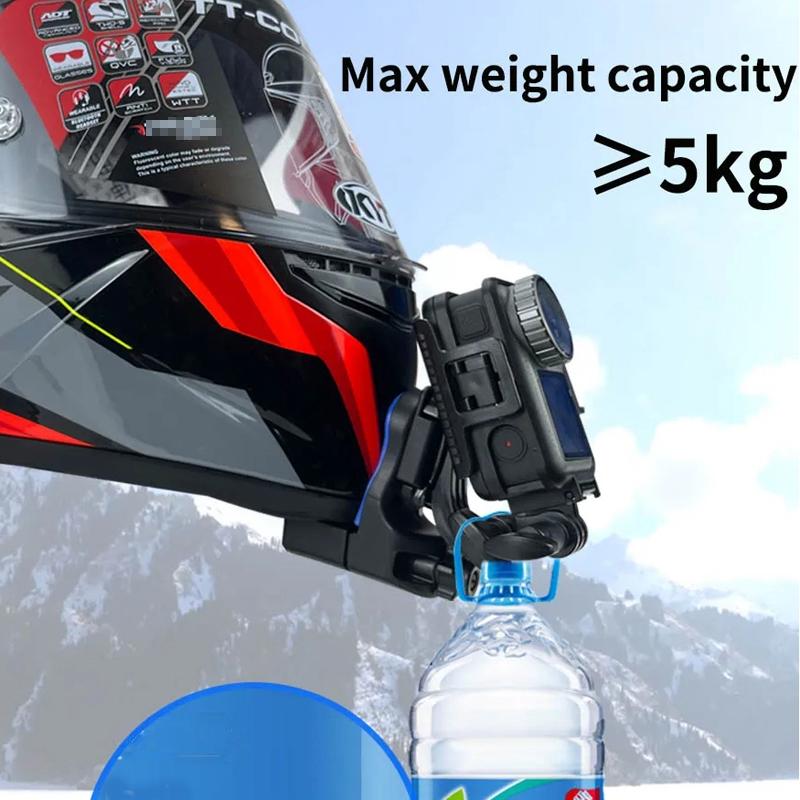 Universal Motorcycle Helmet Mount For Gopro Dji And Sjcam Cameras