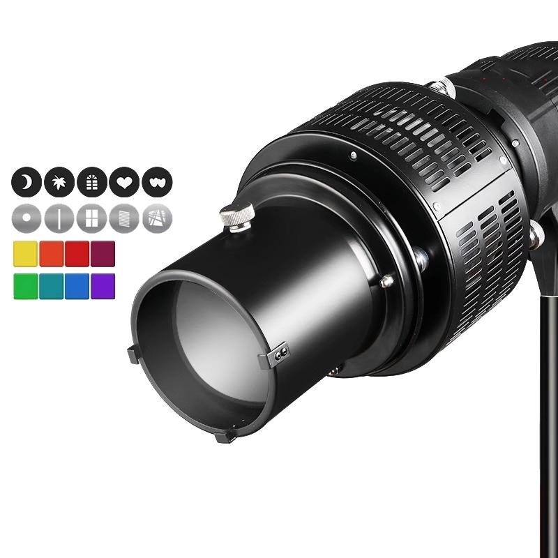 Optical Snoot For Bowens Mount Flash - Studio Accessory