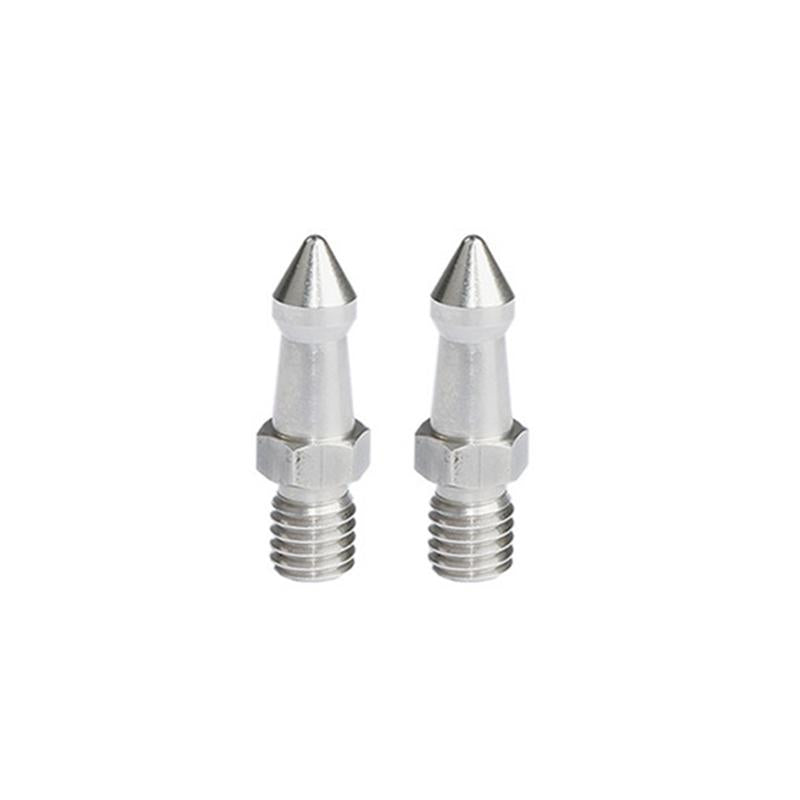 2 Stainless Steel 3 / 8 Feet Screws For Slr Tripod