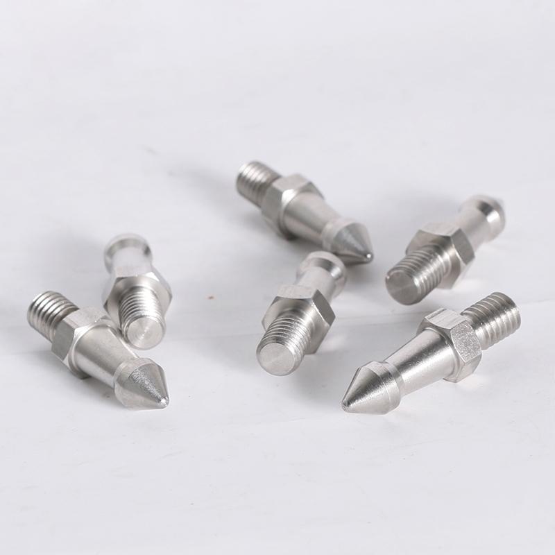 2 Stainless Steel 3 / 8 Feet Screws For Slr Tripod