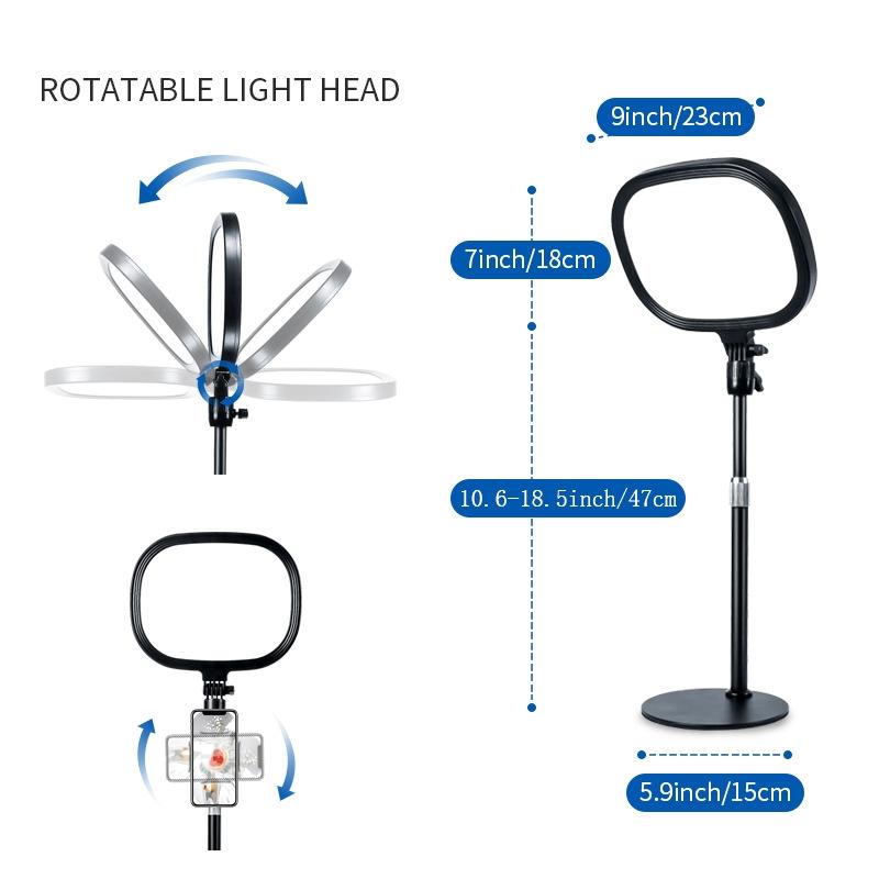 Full Screen Beauty Light - Single Light & Stand For S20 Selfies