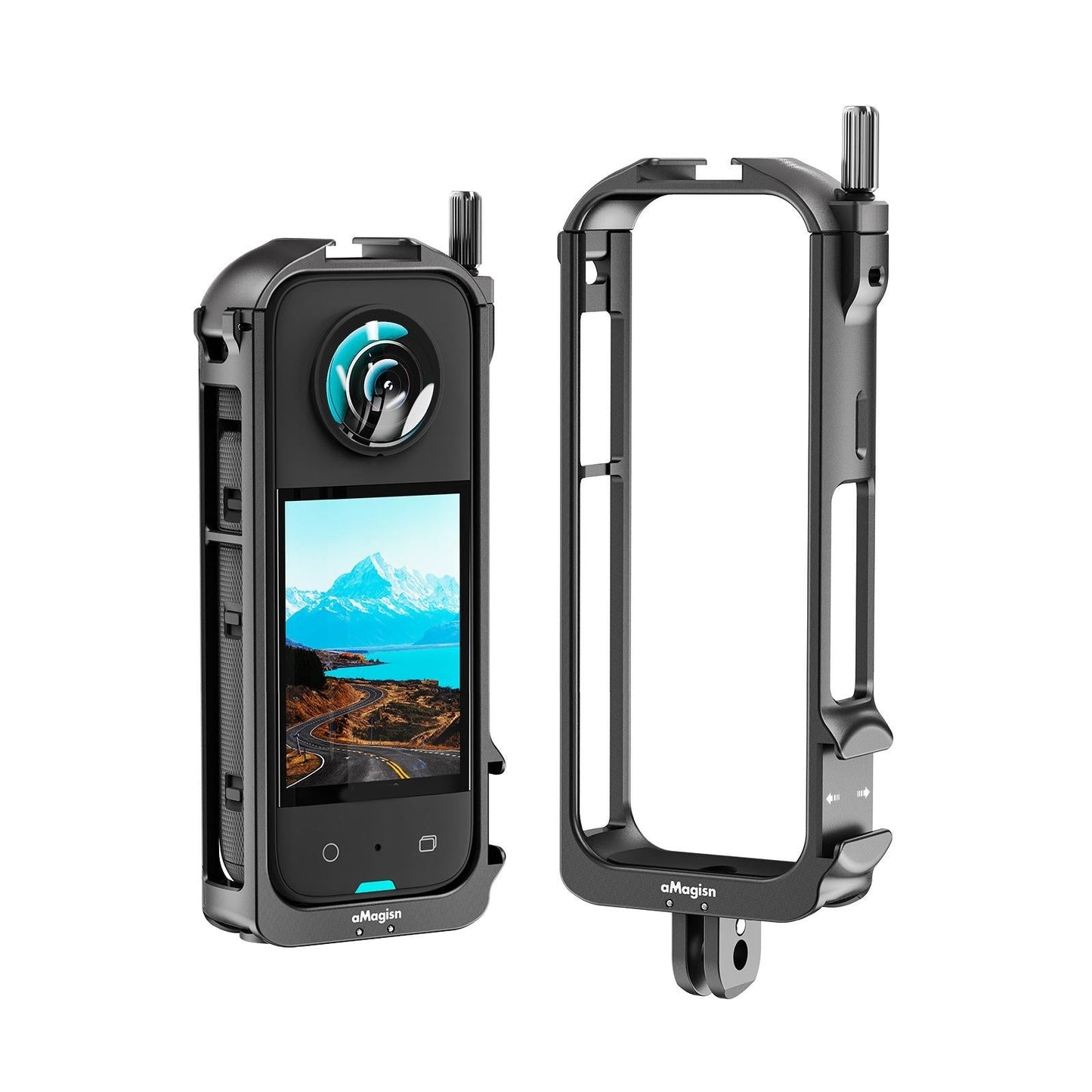 Amagisn Metal Rabbit Cage Protective Frame - Insta360 X3