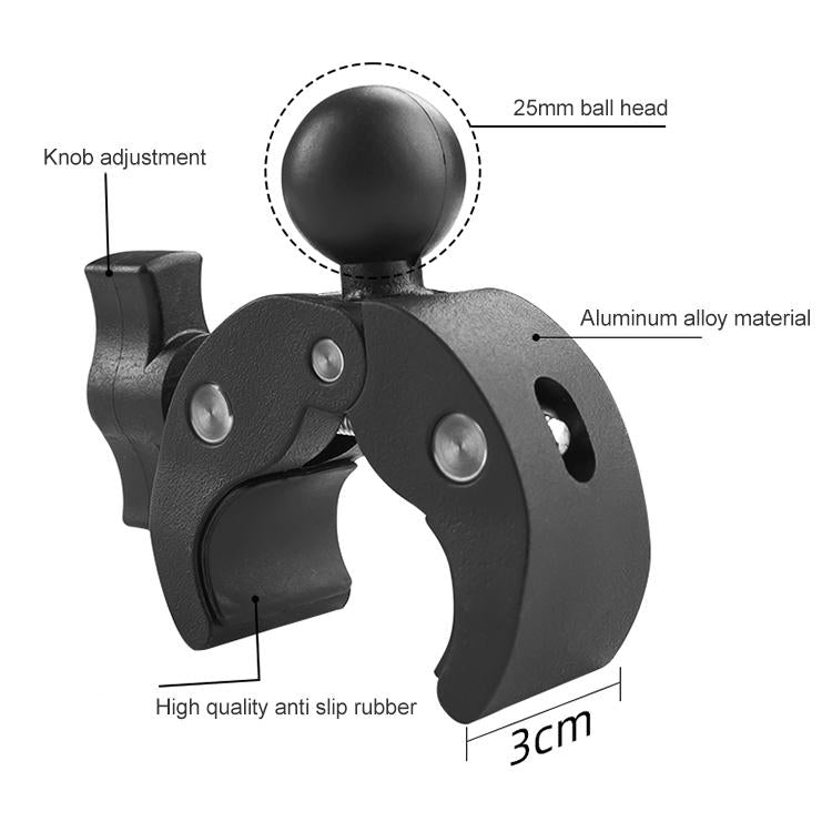 18Cm Dual Head Motorcycle Handlebar Mount