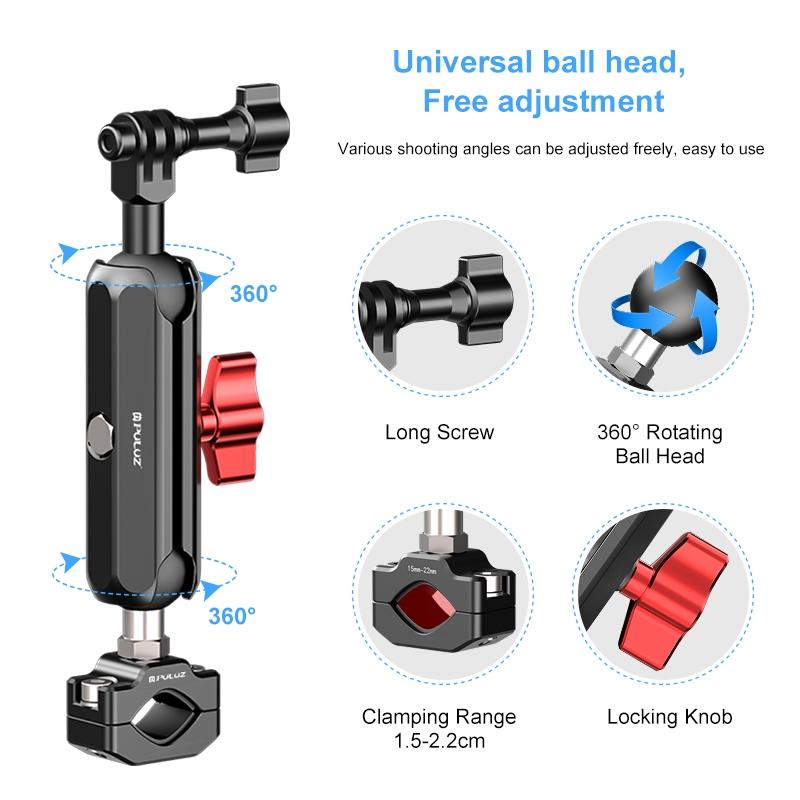 Universal Cnc Rearview Magic Arm For Motorcycles