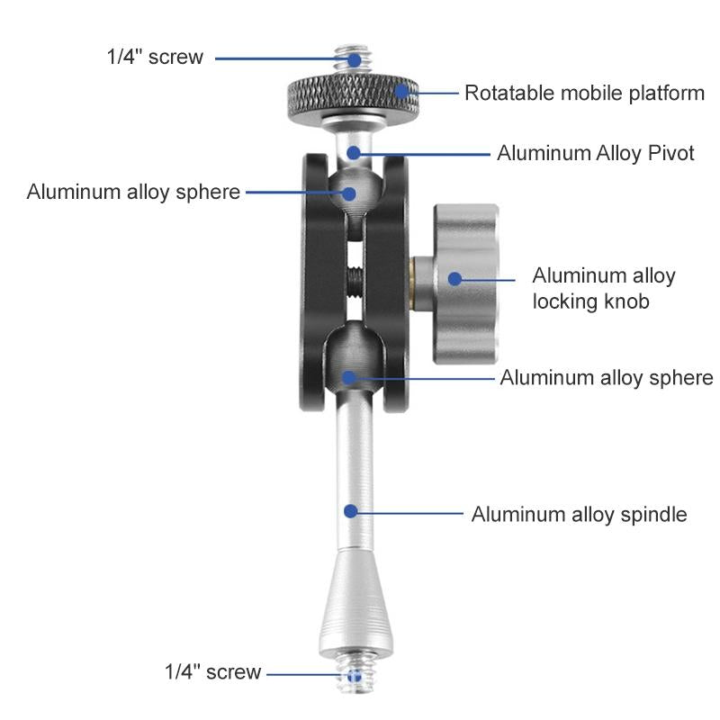 Multi-Function Magic Arm Clamp For Versatile Mounting