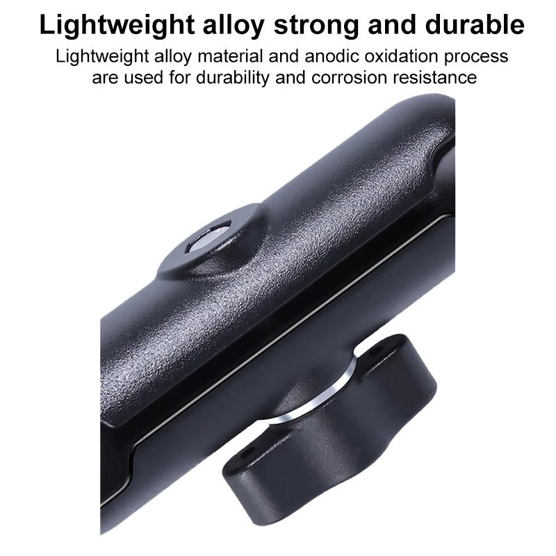 Car Seat Mount For Action Cameras - 21Mm Ballhead With Tripod Adapter