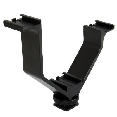 Triple Shoe V-Bracket - 12.5 Cm - Black