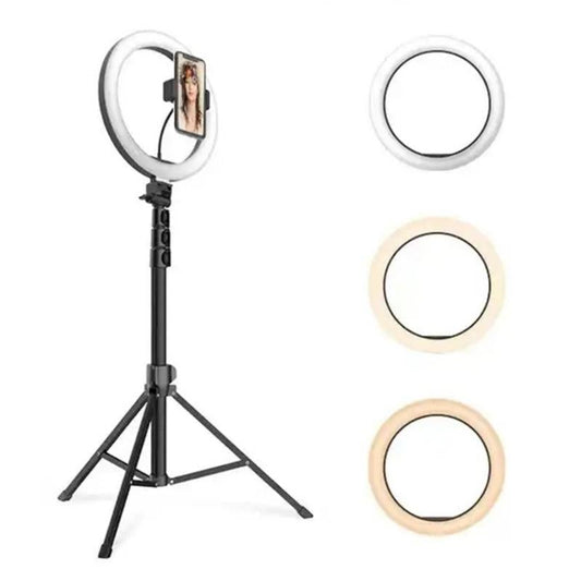 10 Inch Ring Light Set For Live Streaming And Beauty Stand