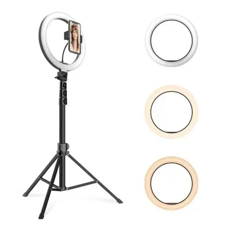 10 Inch Ring Light Set For Live Streaming And Beauty Stand