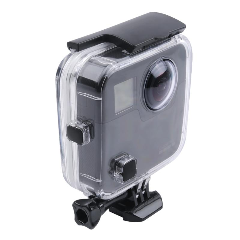 Waterproof Housing For Gopro Fusion With Mount And Wrench