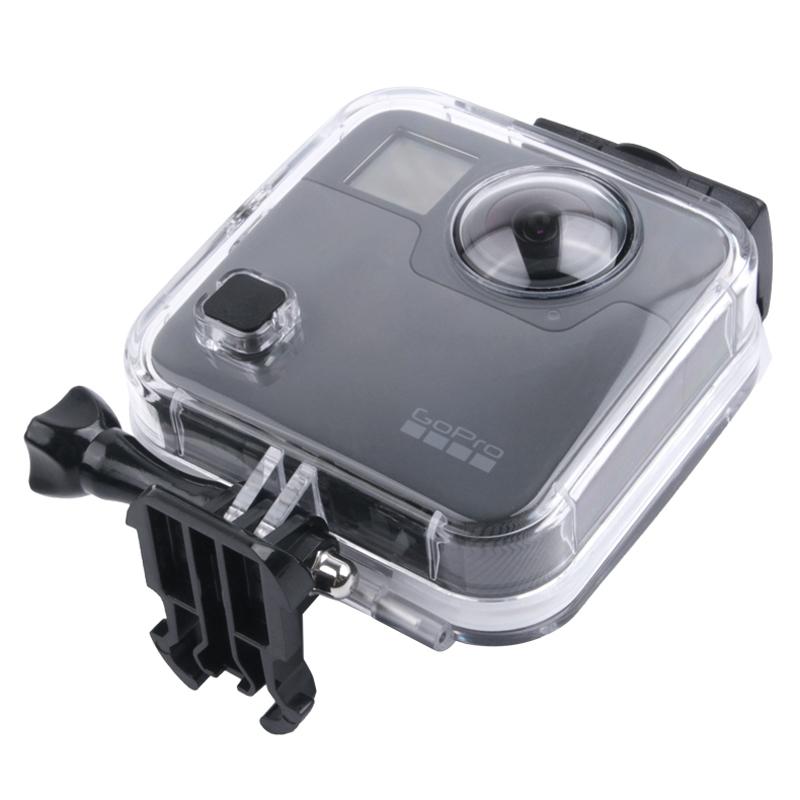 Waterproof Housing For Gopro Fusion With Mount And Wrench