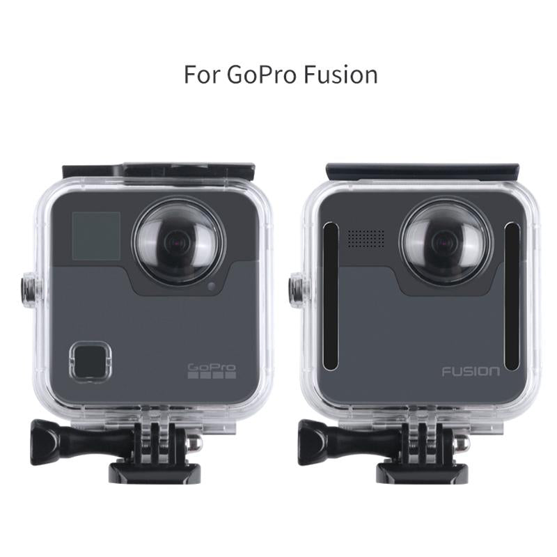 Waterproof Housing For Gopro Fusion With Mount And Wrench