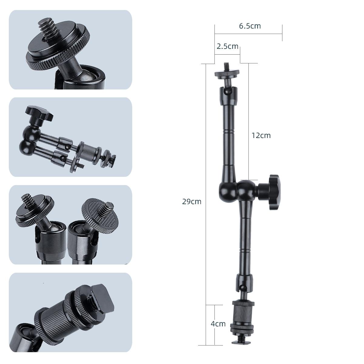 Adjustable Magic Arm With Large Claws Clips - 11 Inch