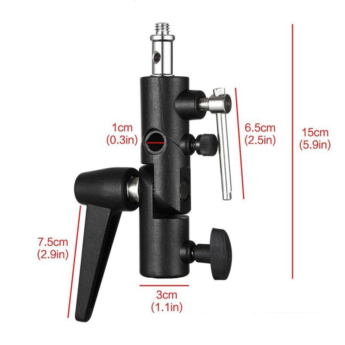 Multifunctional Flash Light Stand Umbrella Bracket - Max Load 3Kg H Type