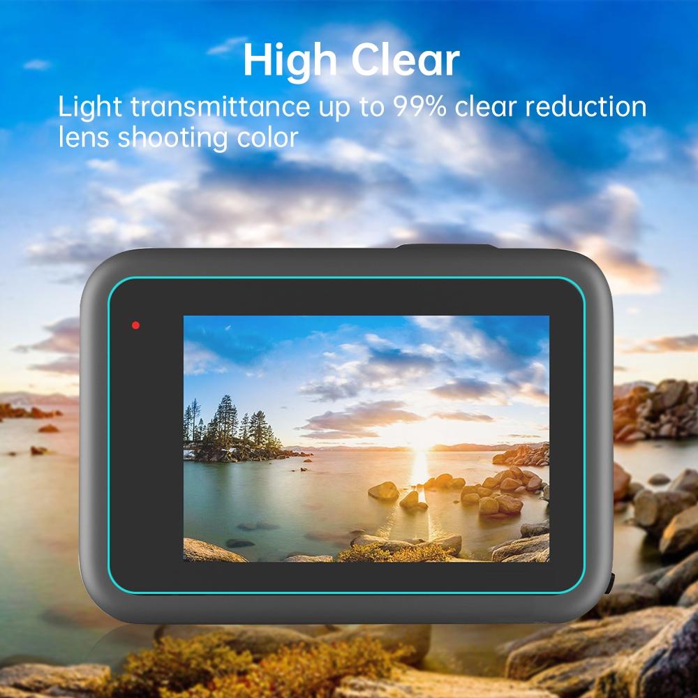 Tempered Glass Screen Protector For Gopro Hero 9 / 10 / 11 / 12