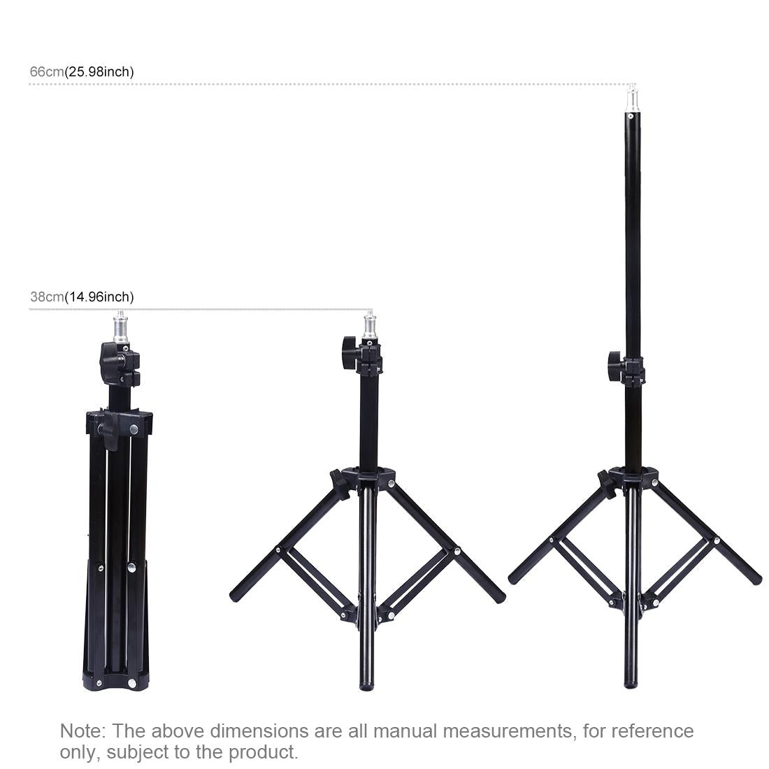 Live Broadcast Dual Phone Bracket With 70Cm Tripod & 6.2 Inch 16Cm Led Ring Light Kit