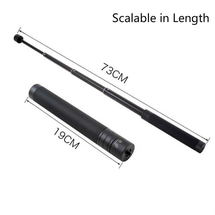 Telescopic Extension Rod For Handheld Three-Axis Gimbal Stabilizer - 19Cm To 73Cm