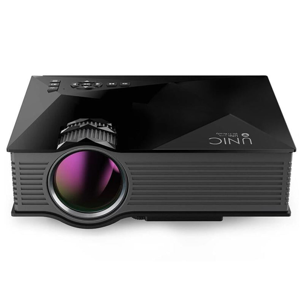 Uc68 80 Ansi Lumens 800X400 Home Theater Multimedia Hd 1080P Led Projector Supports Usb/Sd/Hdmi/Vga/Ir