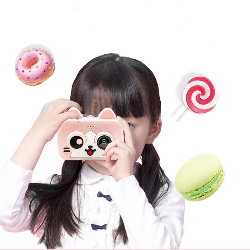 2.0 Hd Screen Wifi Children'S Digital Camera With 12Mp Cartoon Design And Fun Photography - 2 Screen Wifi Cartoon Design Fun Photography