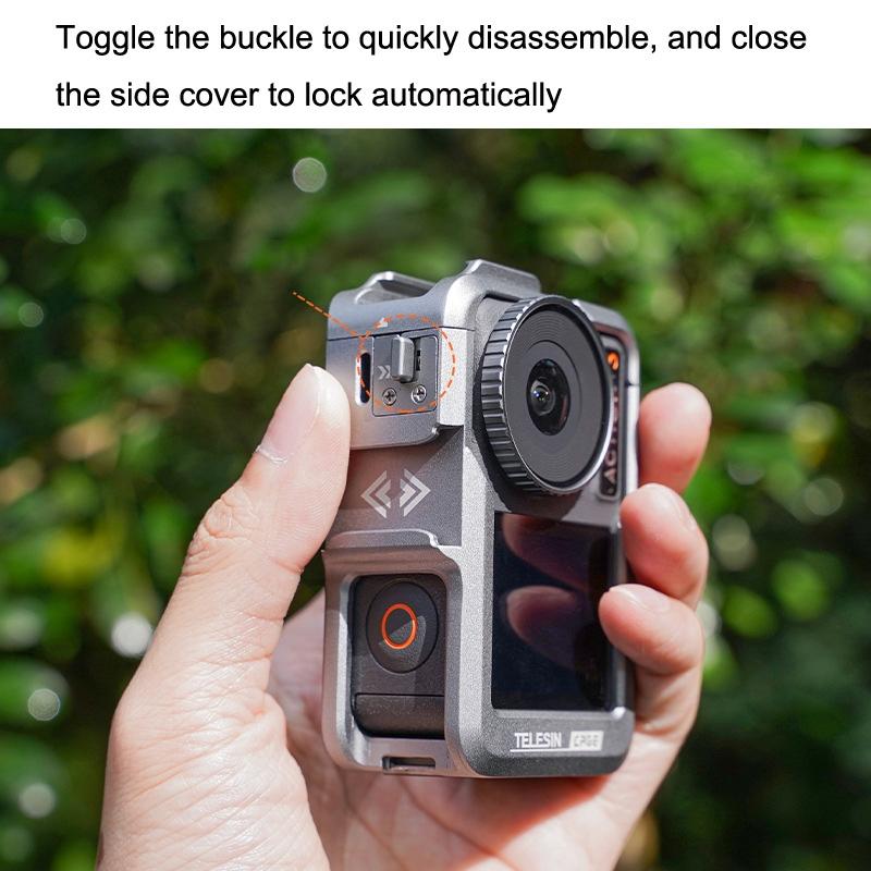 Protective Frame For Dji Action 3 With Motion Camera - Rabbit Cage