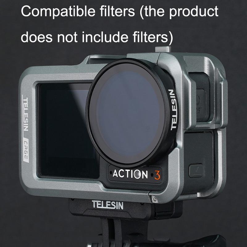 Protective Frame For Dji Action 3 With Motion Camera - Rabbit Cage