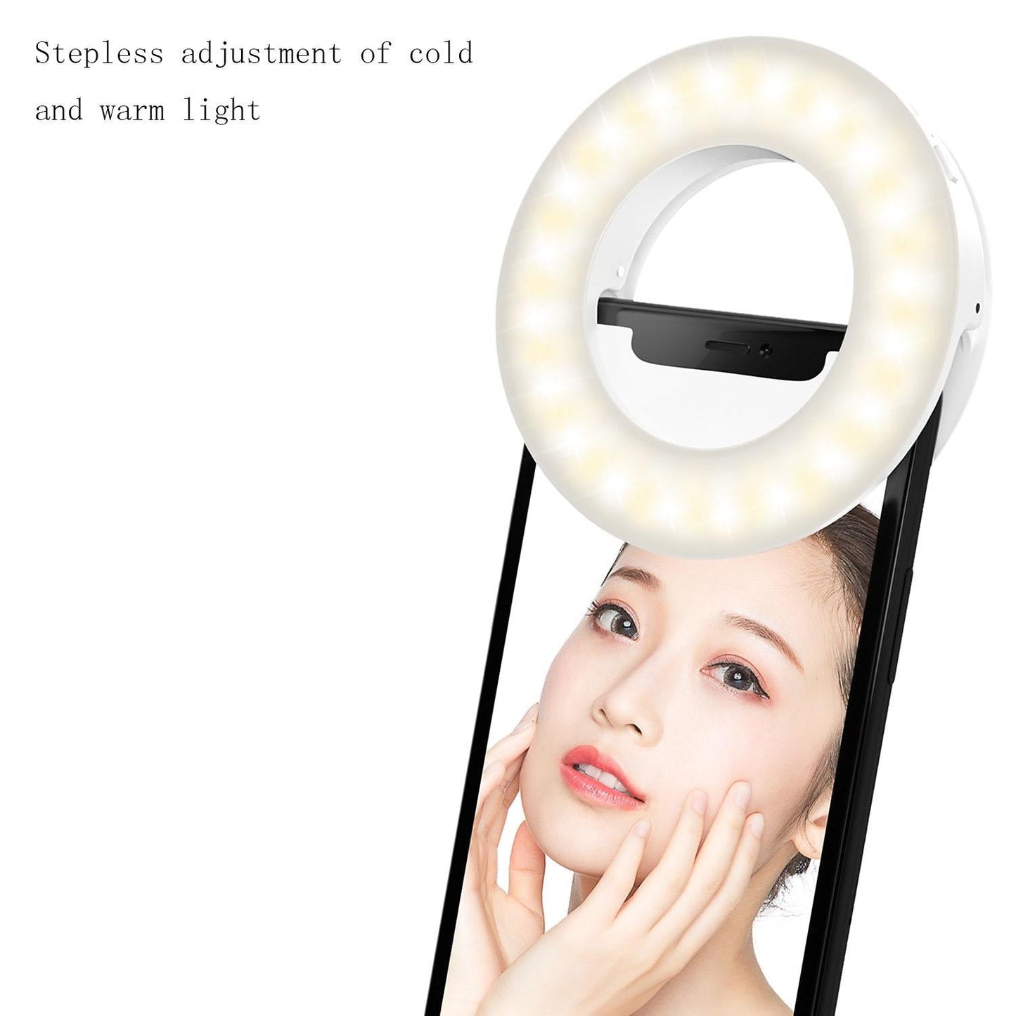 Selfie Ring Light For Mobile Phones - Beauty Enhancer