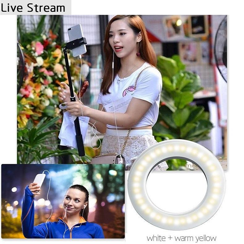 Selfie Ring Light For Mobile Phones - Beauty Enhancer