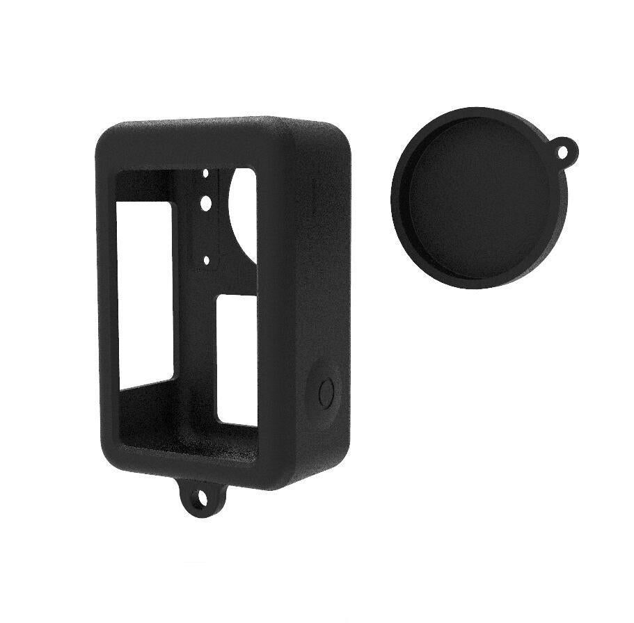 Protective Silicone Case With Lens Cap For Dji Action 3