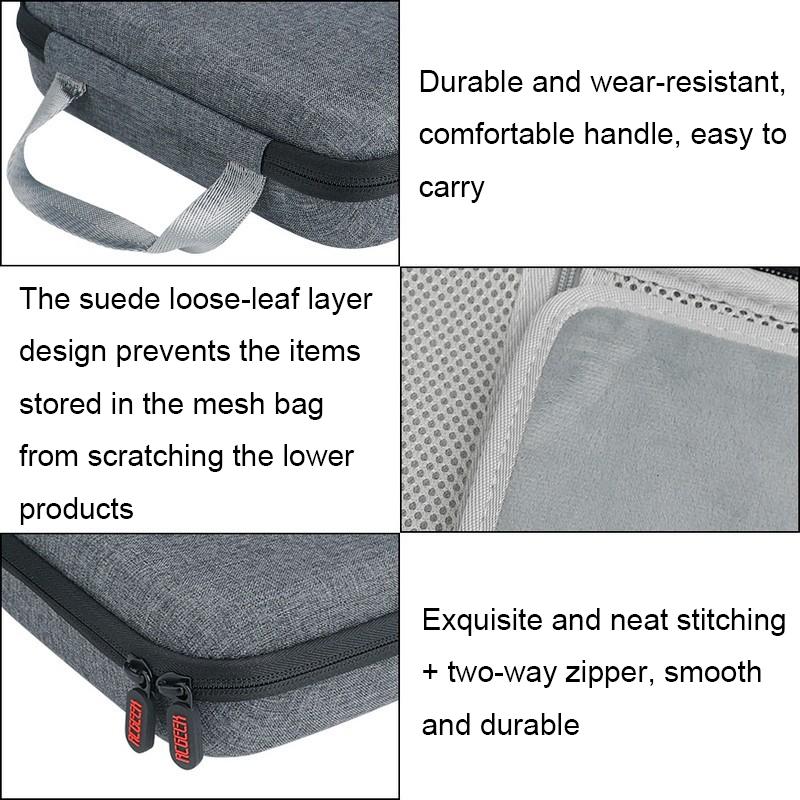 Rcgeek Dji Action 2 Camera Storage Bag - Durable & Shock Absorbing