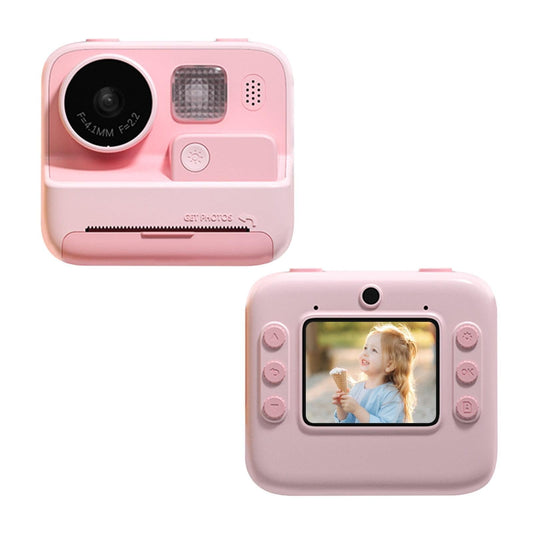 2-Inch Dual Lens Instant Print Camera For Children - 4800W Pixel