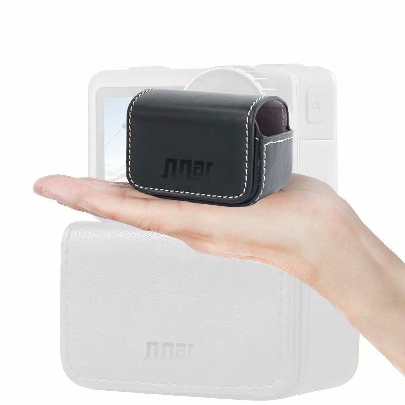 Waterproof Mini Leather Case For Dji Action Gopro Sjcam Xiaomi Mi Jia - Storage Box