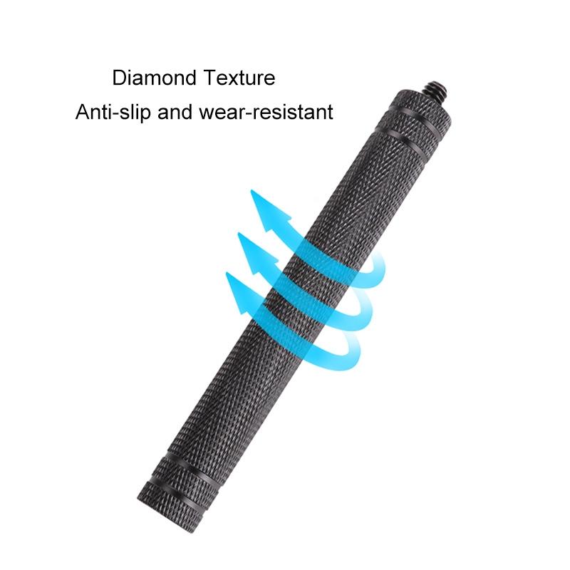 Aluminum Alloy Extension Rod With Diamond Texture