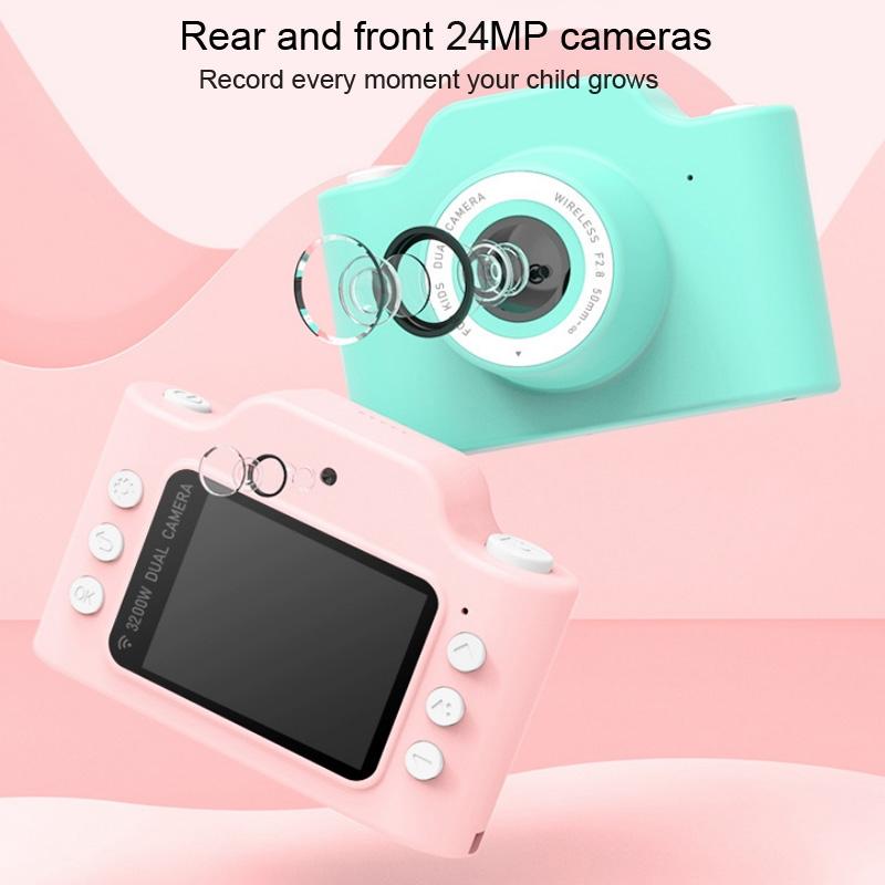 Fun Cartoon Hd Digital Camera For Kids With Wifi And 16Gb Tf - Educational Toy