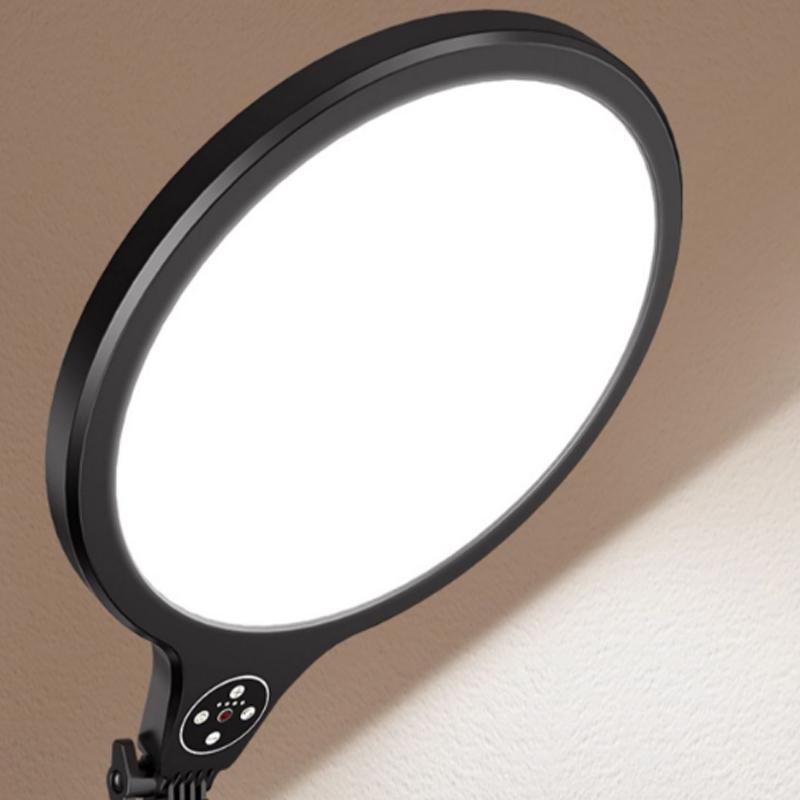 26Cm Live Broadcast Beauty Light Bracket With Cooling Bracket - Medium Version Black