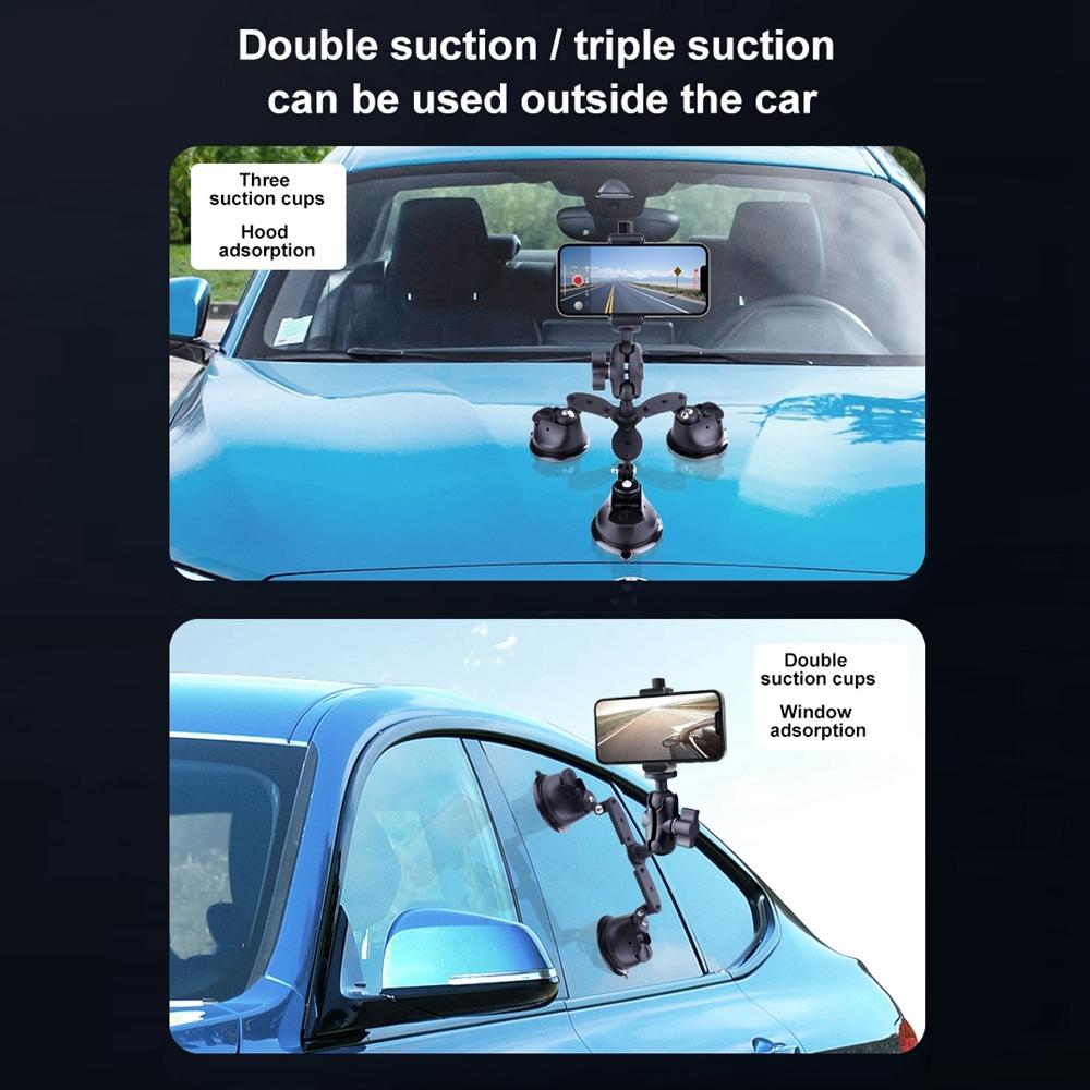 Articulating Magic Arm With Suction Cup Phone Mount