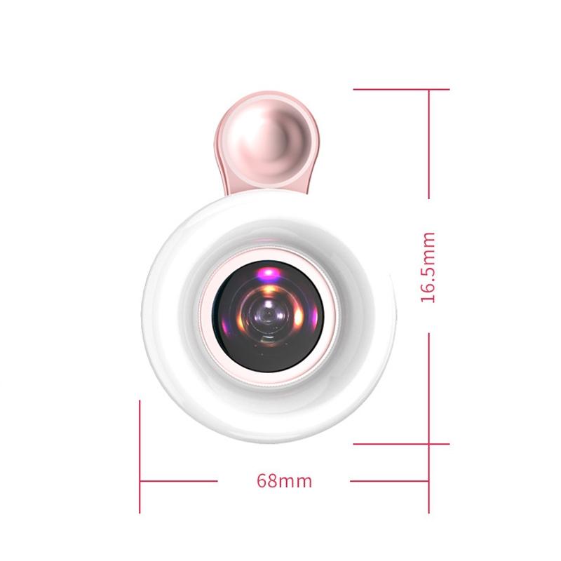 Selfie Light Macro Lens For Mobile Beauty Makeup