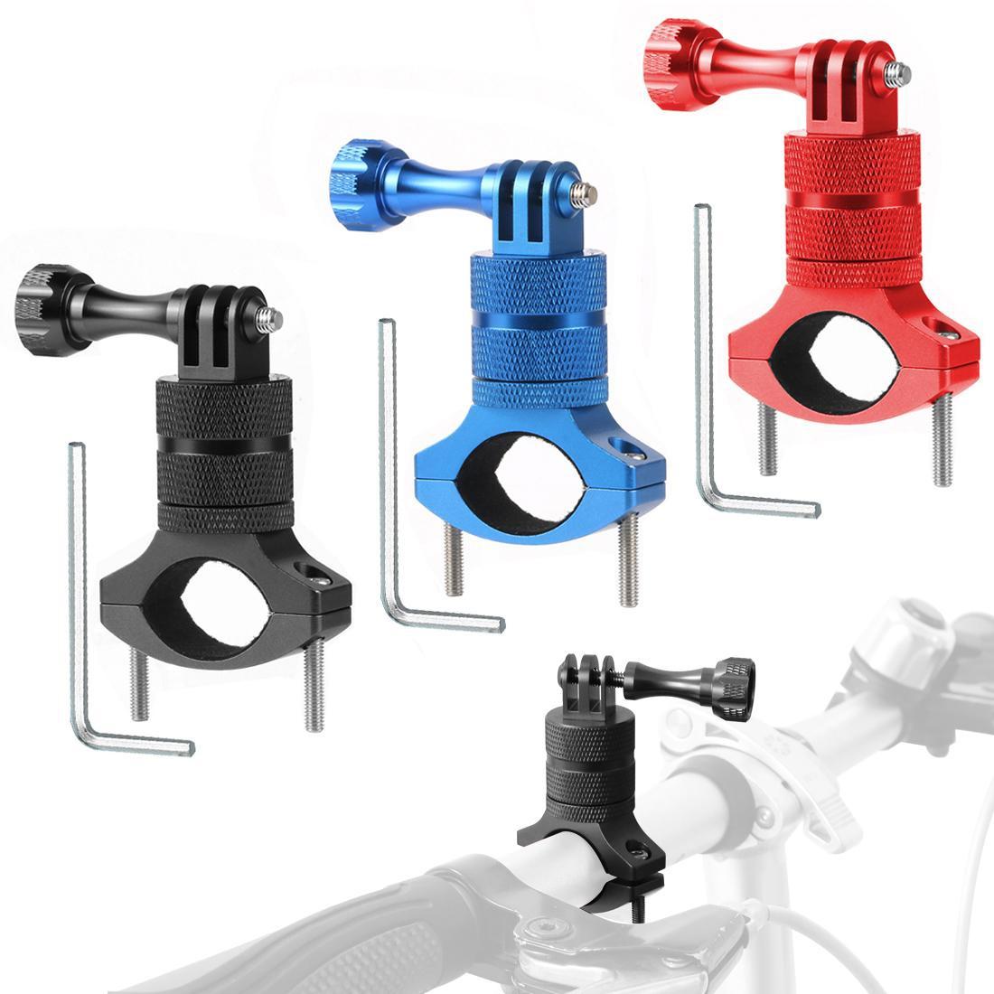 Action Camera Bicycle Mounting Bracket - Aluminum Alloy Clip