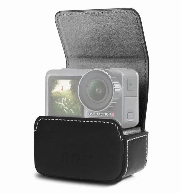 Waterproof Mini Leather Case For Dji Action Gopro Sjcam Xiaomi Mi Jia - Storage Box