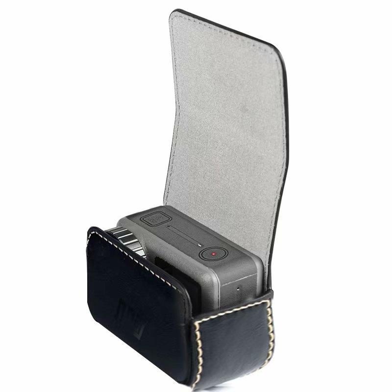 Waterproof Mini Leather Case For Dji Action Gopro Sjcam Xiaomi Mi Jia - Storage Box