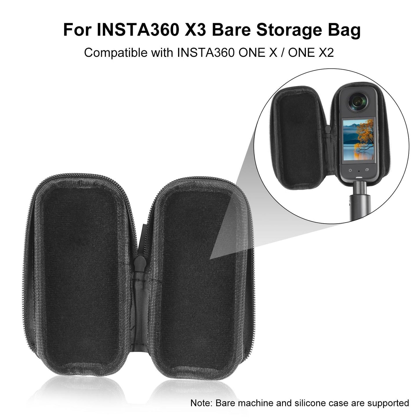 Insta360 X3 / One X2 Camera Storage Bag - Portable Case