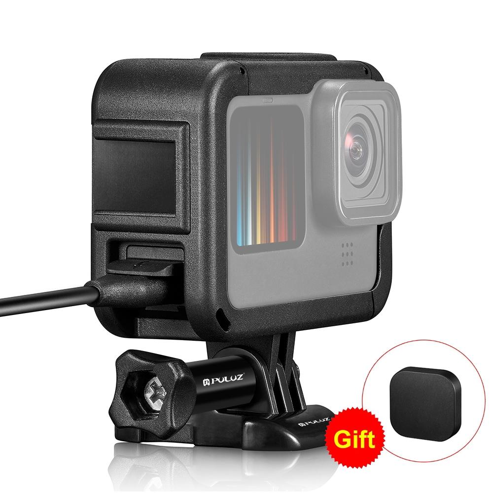 Gopro Hero12 Cage With Cold Shoe Base Slot