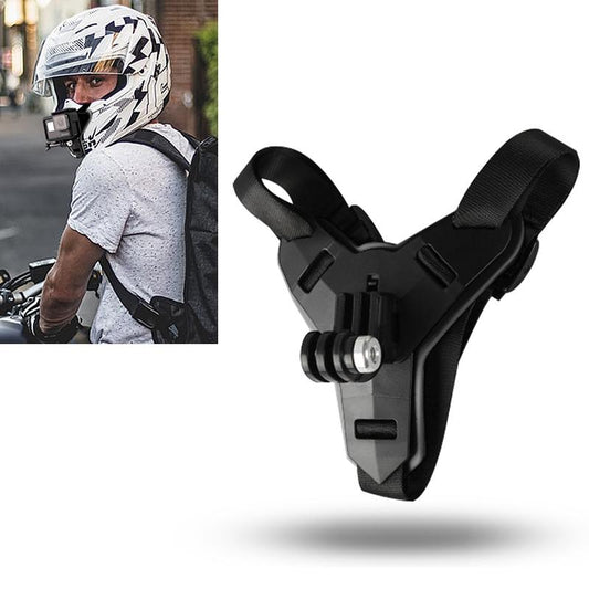 Universal Action Camera Helmet Mount - Compatible With Gopro Insta360 Dji And More