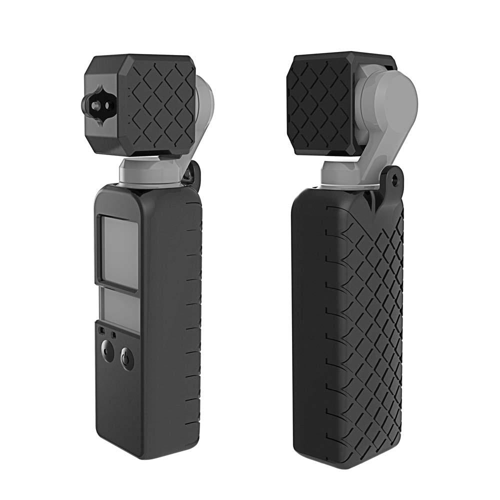 Diamond Texture Silicone Cover Set For Dji Pocket - 2 In 1